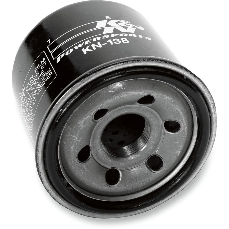 KN-138 - K&N Performance Oil Filter For Arctic Cat Textron 400 2X4 2007-2008 - Black