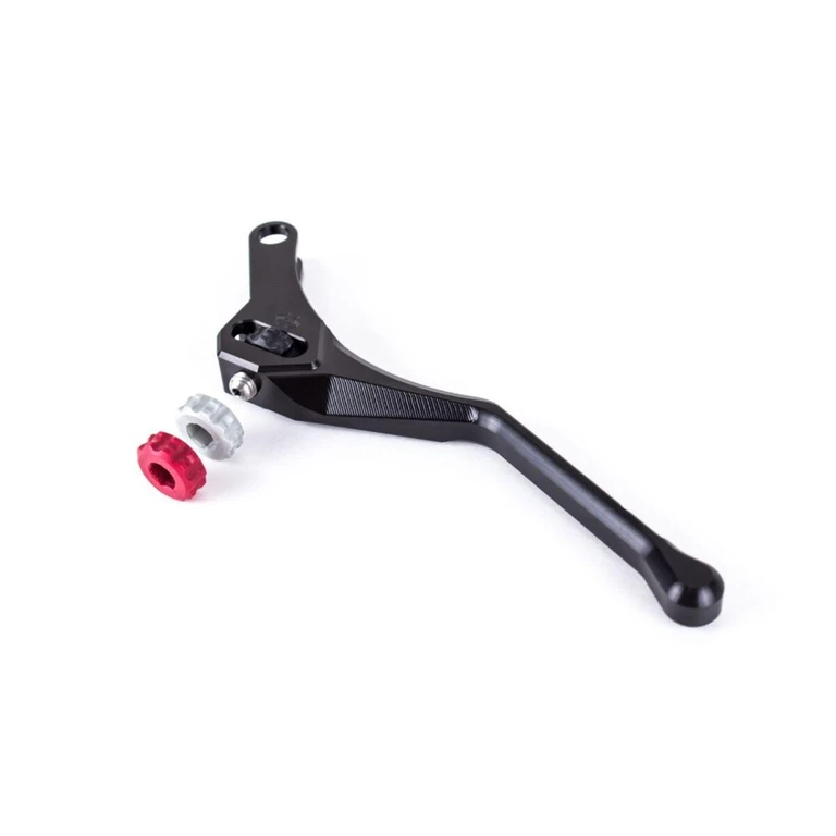 FXCL-50-B - Gilles KAWASAKI ADJUSTABLE HAND CLUTCH LEVER TYPE FXL For Kawasaki ZX-10 R 1000 ABS 2021-2025 - Black