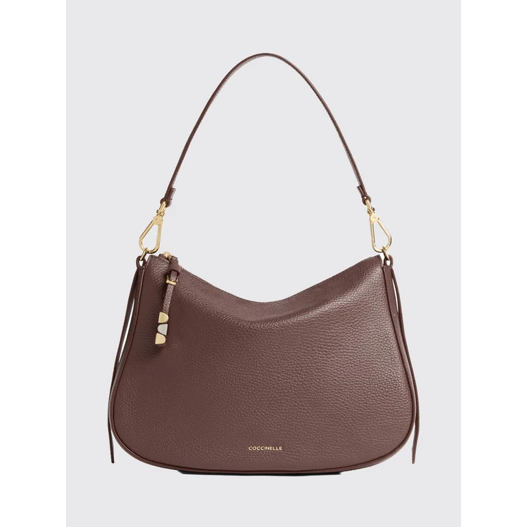 Nory Tumbled Leather Shoulder Bag with Removable Handle and Strap (E1U45130201R49)
