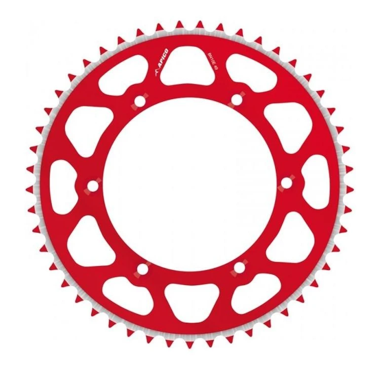 Evolite Rear Sprocket - Beta RR 125-300 2T & 350-520 4T 2013-22 - Red/ 49T