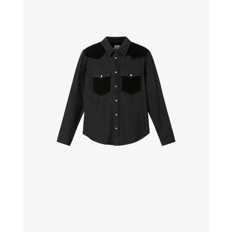 Chemise Vegas - Homme - Noir - Taille Xs - Isabel Marant
