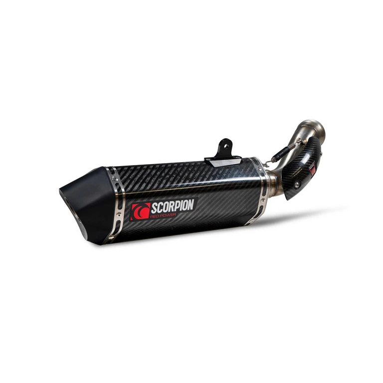 RKT94CEO - Scorpion Serket Parallel Slip-On Carbon Fibre For KTM 890 Duke 2020-2025