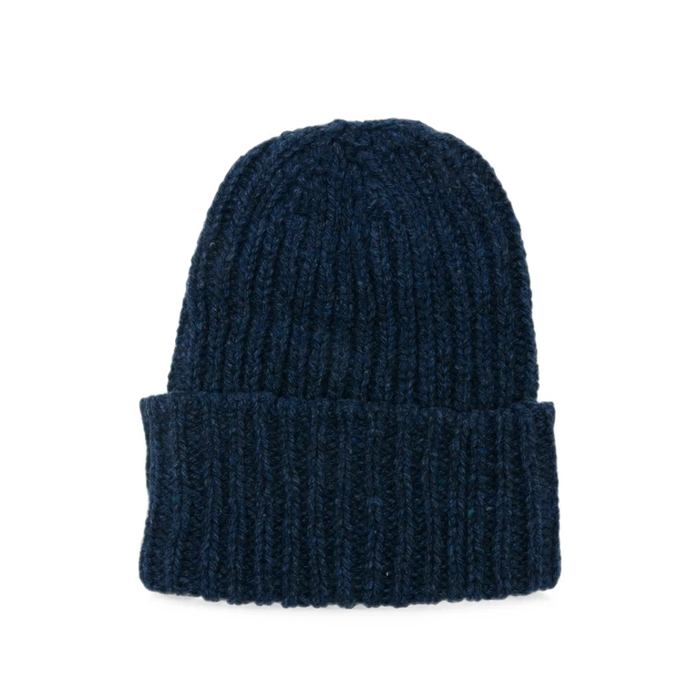 Ribbed-knit Beanie Hat
