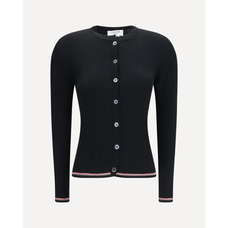 Ribbed merino wool Cardigan Female 40