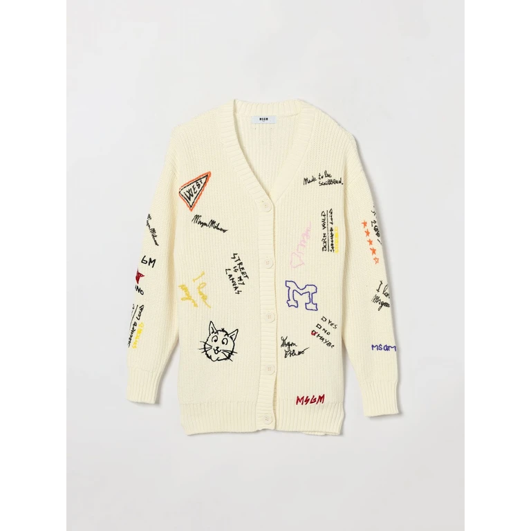 MSGM KIDS Sweater Kids color Cream (F6MSJGCA065013)
