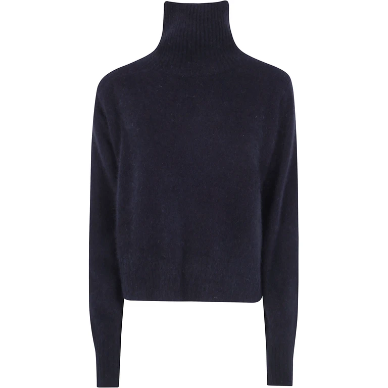 C. T. PLAGE High-Neck Sweater Ladies Longsleeve Pullover