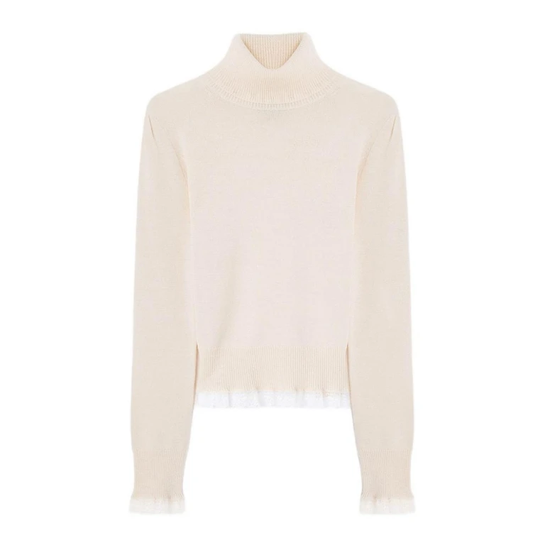 Pull Col Rond - Crème (A1150062135)