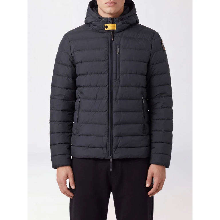 Hooded Quilted Nylon Down Jacket with Zip Closure (26WPMPUSL02P090541)