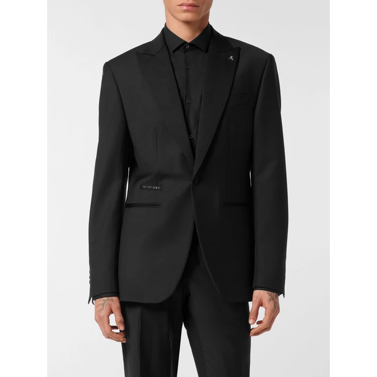 Blazer Men color Black (FAECMRF2064PTE076N02)
