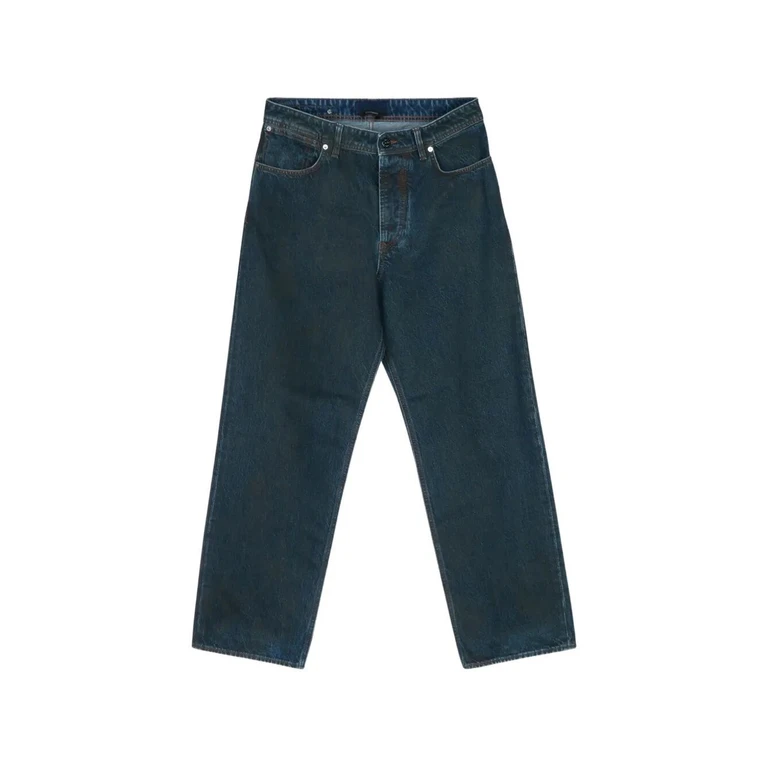 `Laser Pigment Indigo Denim` Jeans