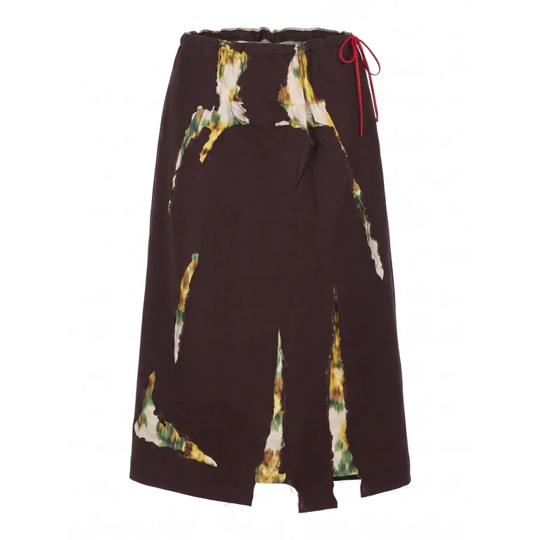 Gabardine Skirt