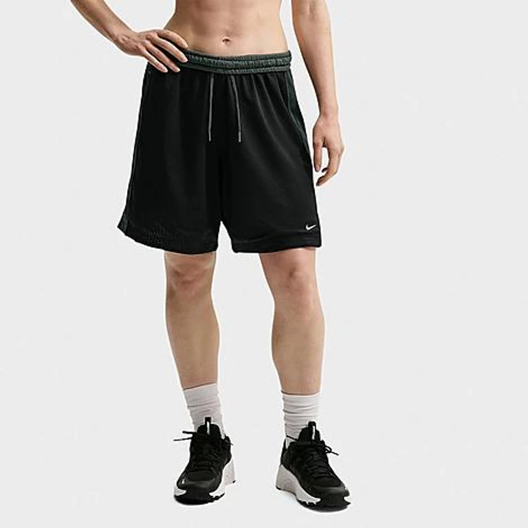 Women's One Dri-FIT Reversible Shorts in Camo Green/Black/Sail Size: XXS
