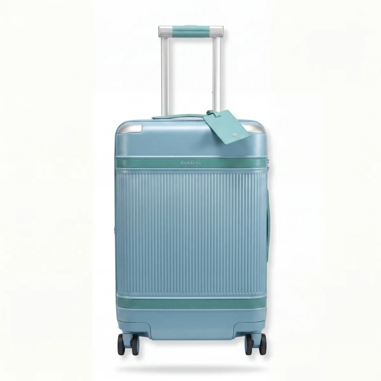 Aviator Carry-On Plus Spinner Suitcase Travel Luggage Marine Blue