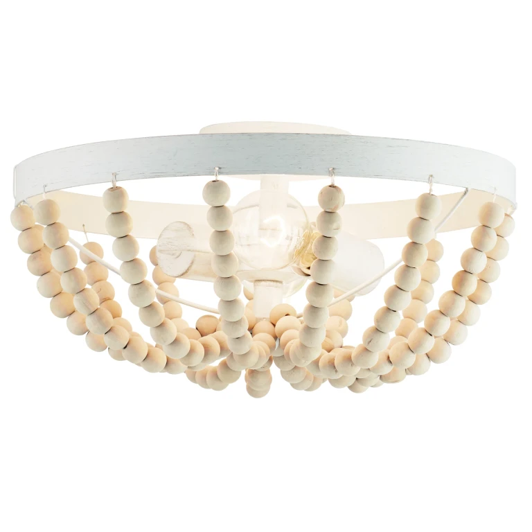 15" Delilah Boho Semi-Flush Mount Ceiling Fixture