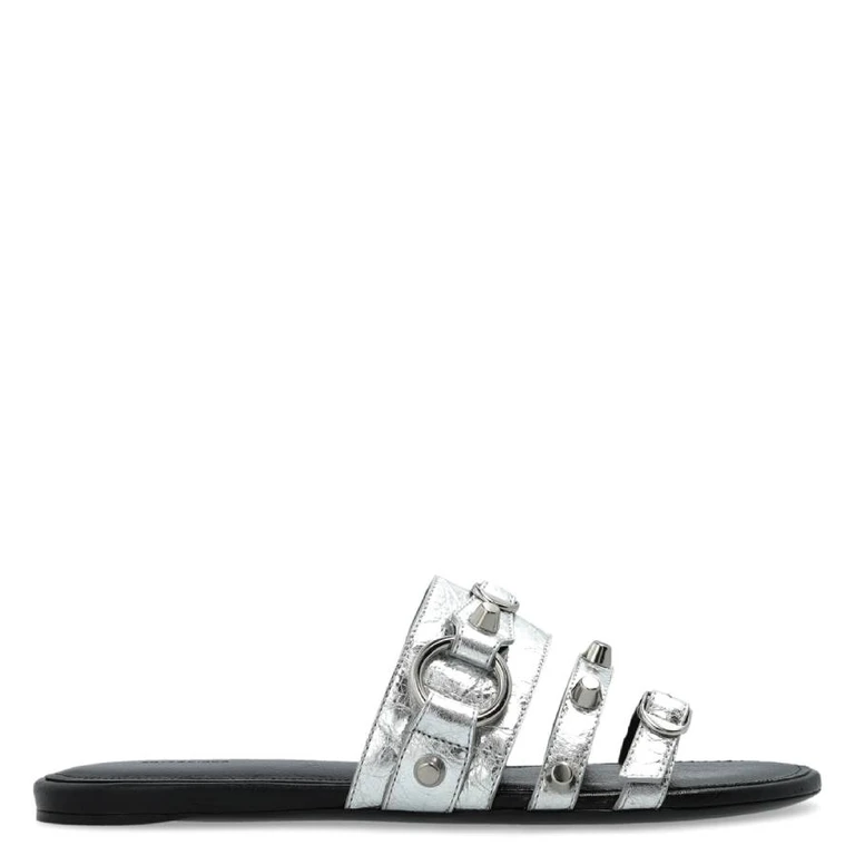 Arena Lambskin City Mule Flats