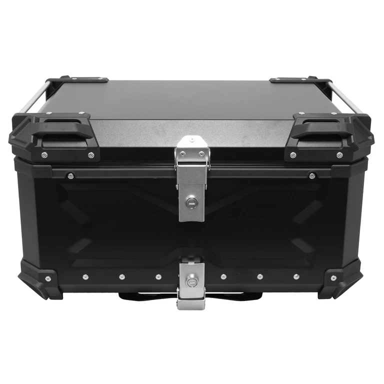 LUGTBX015 - Bike It 80 Litre Rigid Aluminium Luggage Top Box