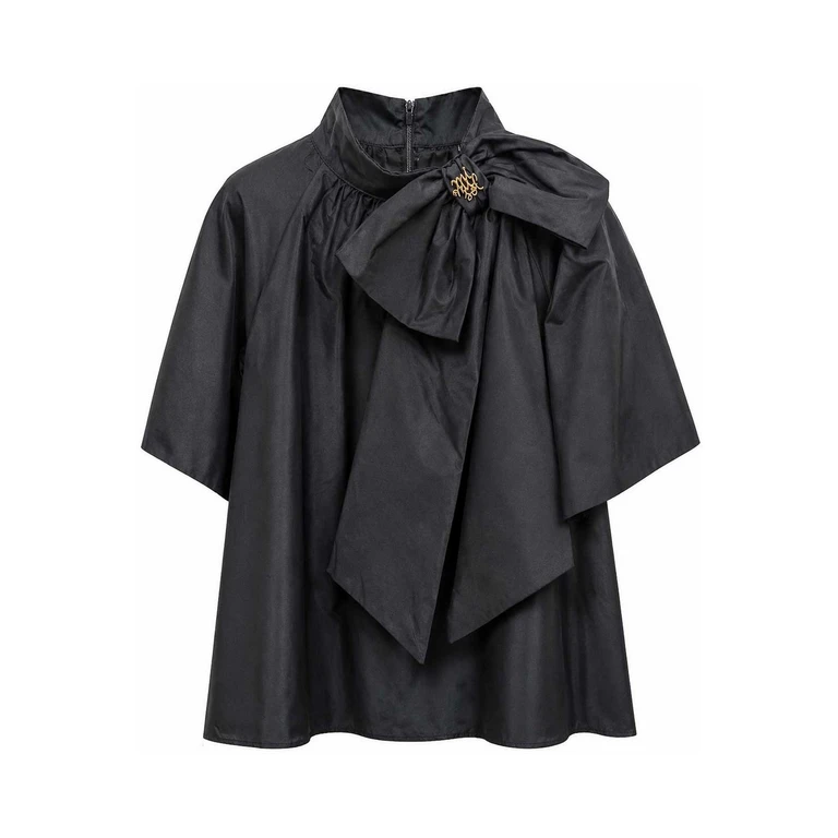Vestido evasé con nudo