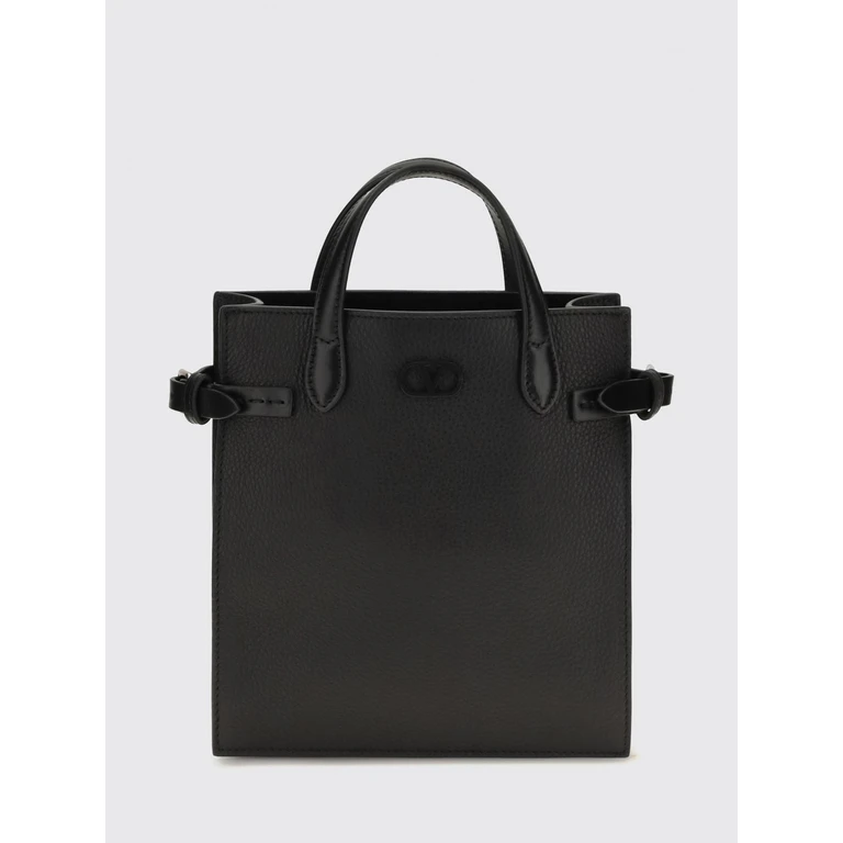 Antibes Small Leather Tote with VLogo Signature (B0T62GYM0NO)