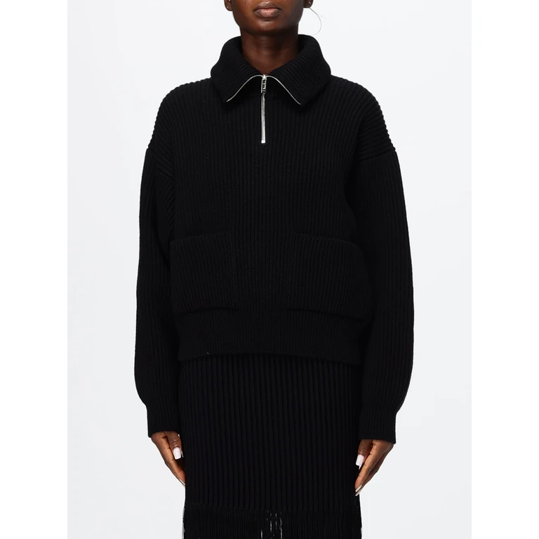 ALAÏA Sweater Woman color Black (AA9G0147K276D995)