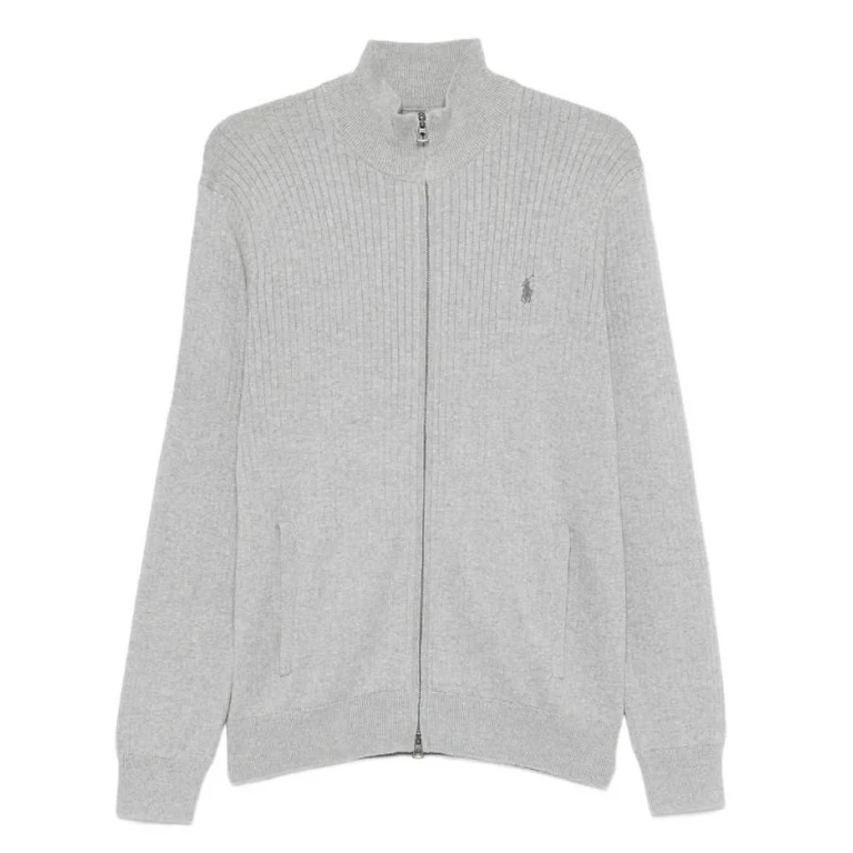 Full-Zip Cotton Cardigan