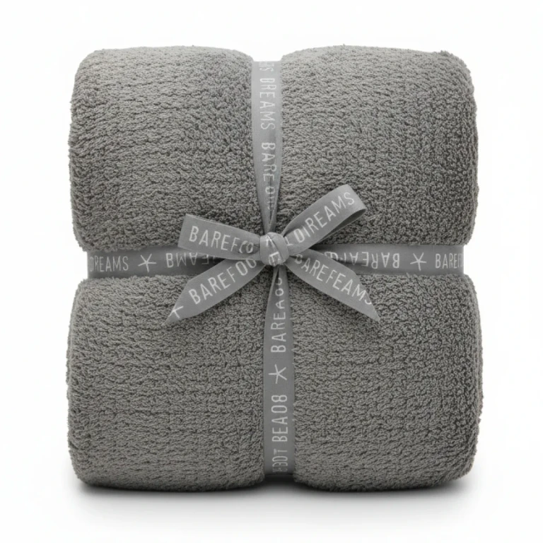 Cozychic Ribbed Bed Blanket - Ultra Soft Microfiber Throw