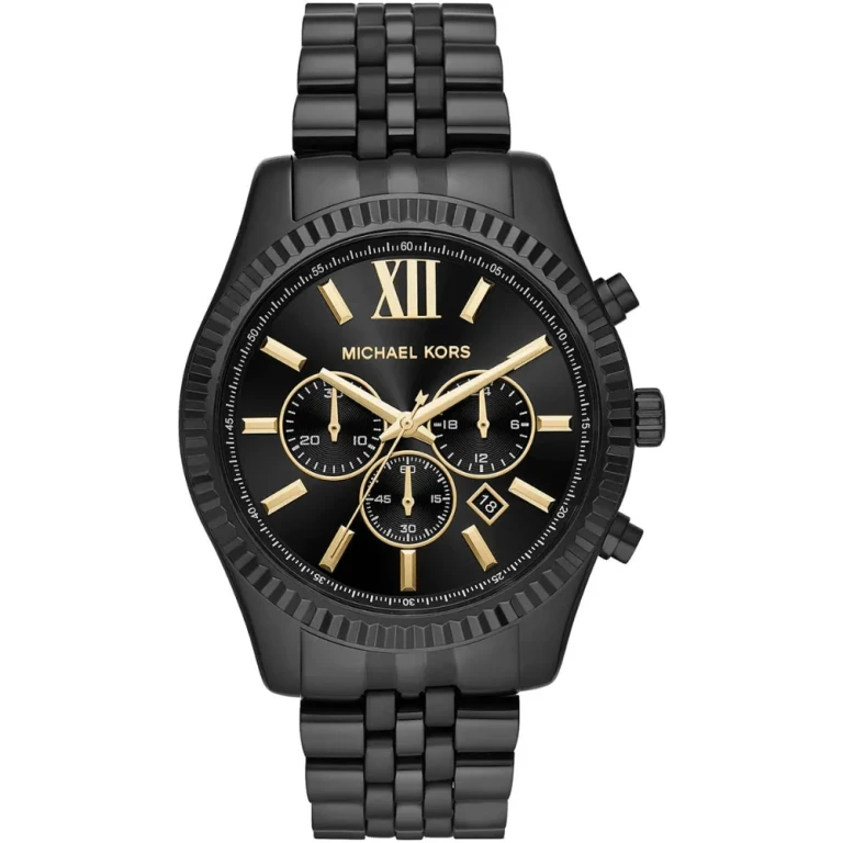 MK8603 Lexington Chronograph Black Dial Men's Watch