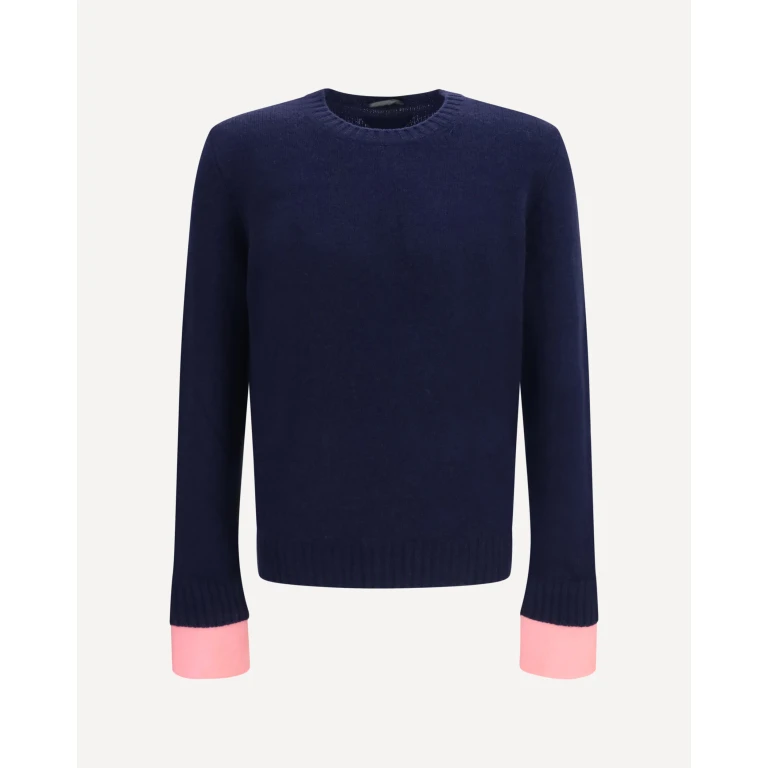 Shetland wool crewneck Sweater Male 52
