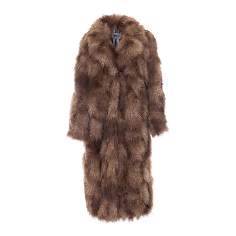 Manteau en fausse fourrure
