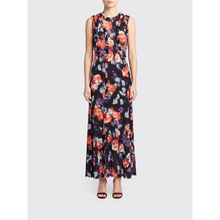 Robe Au Genou - Multicolore (PF260814980)