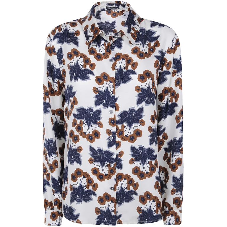 Shirt Flower Print Classic Shirt