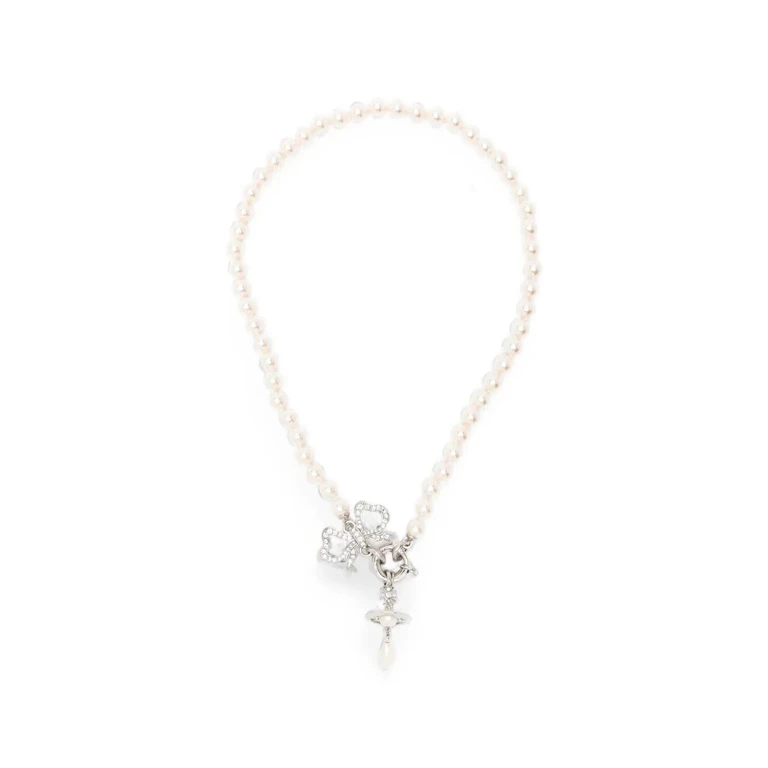 VIVIENNE WESTWOOD Necklace Pearl "Rigoberta"