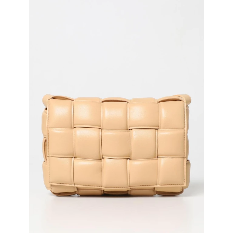 Padded Cassette bag in woven leather (591970VCQR12700)