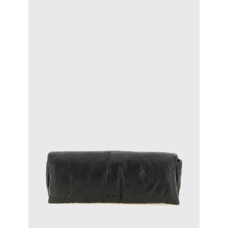 Rectangular Lambskin Leather Flap Clutch (RA02F0923LBEPT109)