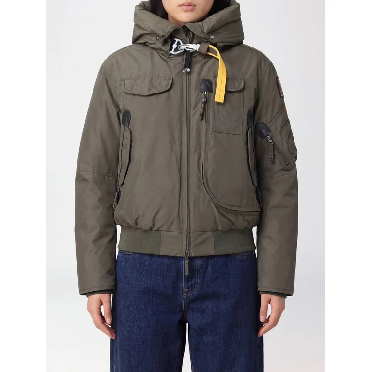 Gobi Recycled Nylon Bomber Jacket with Hood and Hook (26WPWJKMA31P510218)