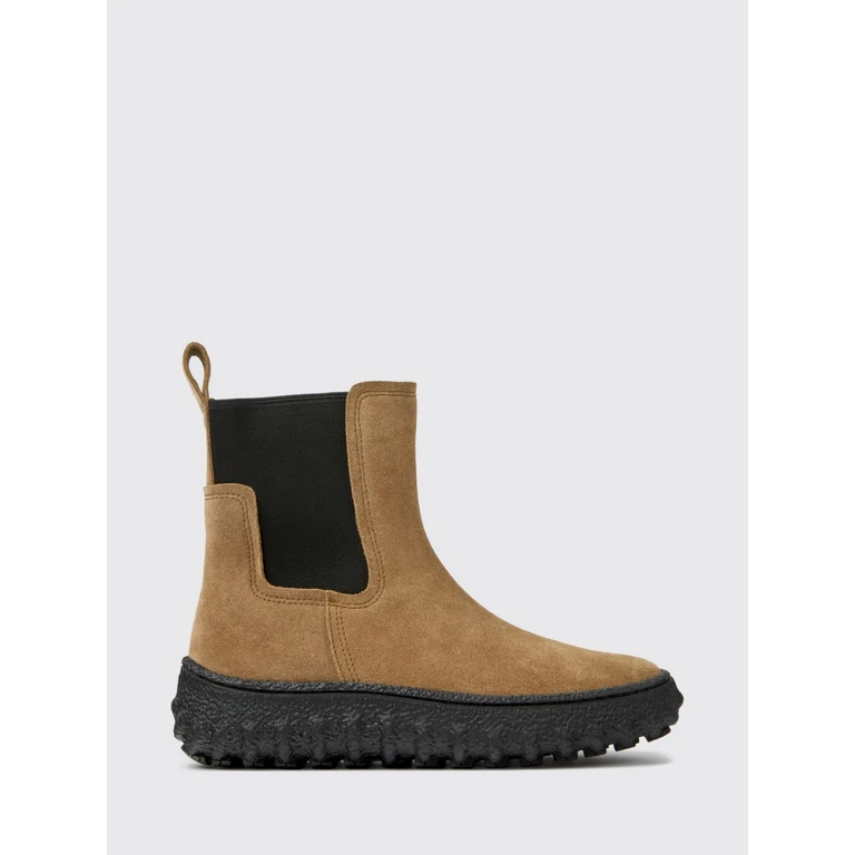 Flat Ankle Boot Woman color Brown (K400654-007GROUND0)