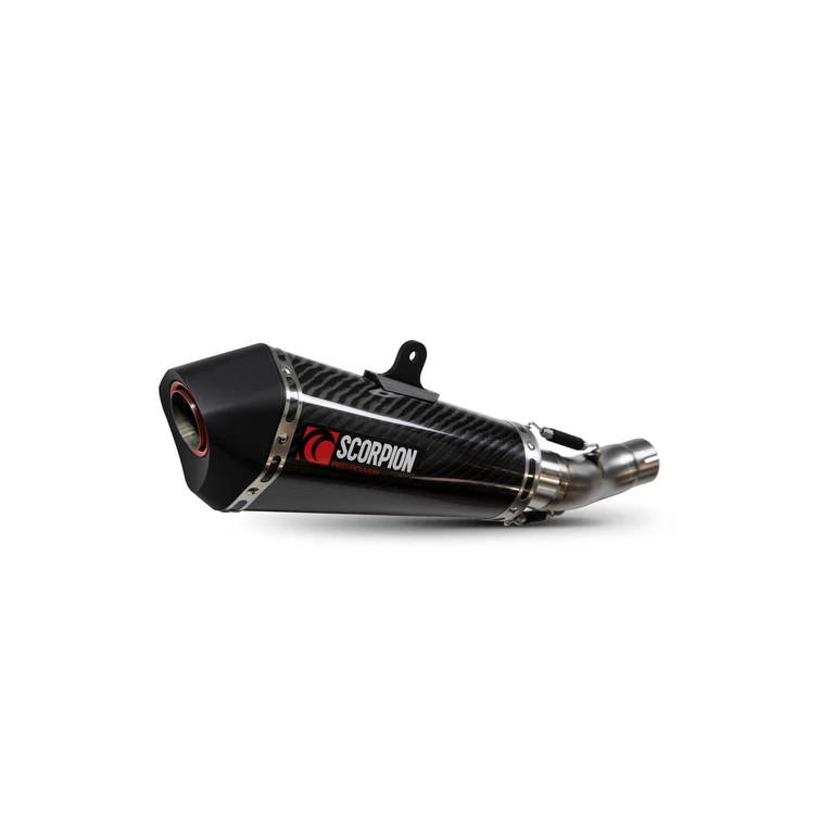 RHA195CEO - Scorpion Serket Taper Carbon Fibre Slip-On Exhaust - Honda CB 500 F 2019 - 2021