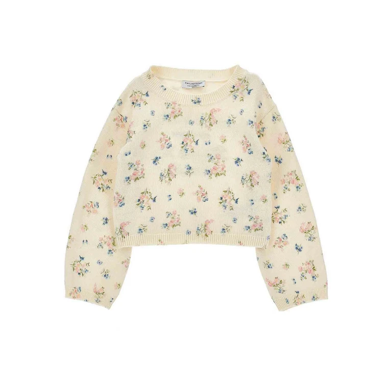 Pull Col Rond - Crème (I9H6158717029F)