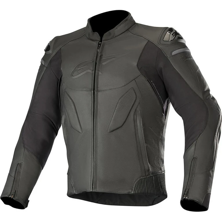 Caliber Leather Motorcycle Jacket 56 Black (UK 46)
