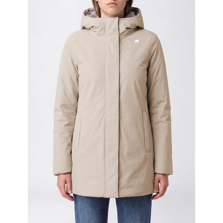 Sophie Short Hooded Jacket, Padded and Waterproof in Technical Fabric (K8144CWDDB)