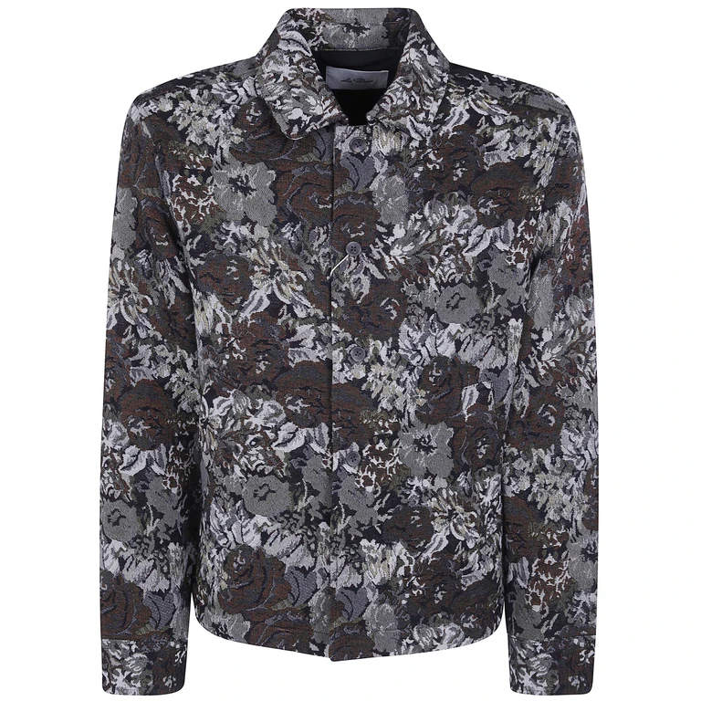 Jacquard Overshirt "Rose"