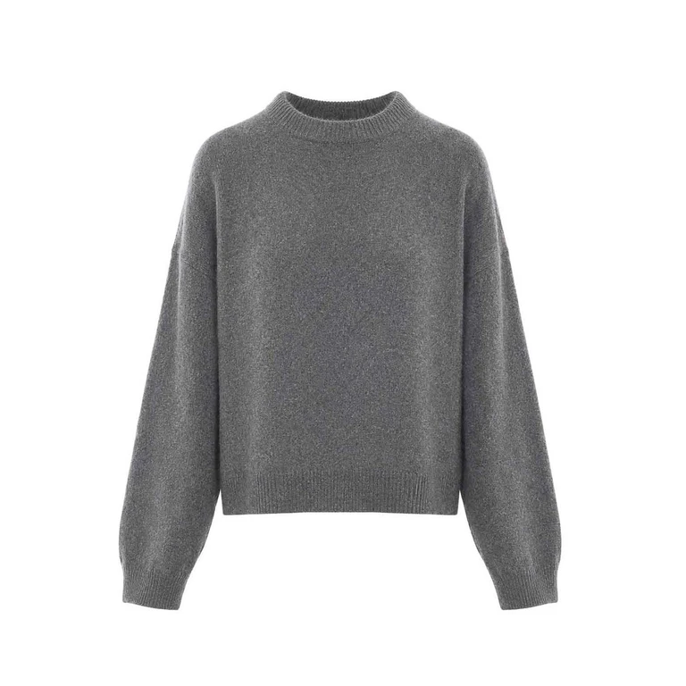 Pull Col Rond - Gris (TRISTANLDSANTHRACITEMELANGE)