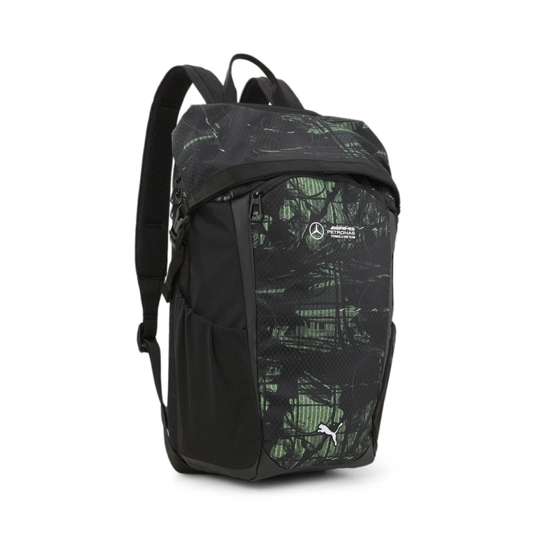 Men's Mercedes-AMG Petronas F1 Team 2024 Statement Backpack - Black/Green