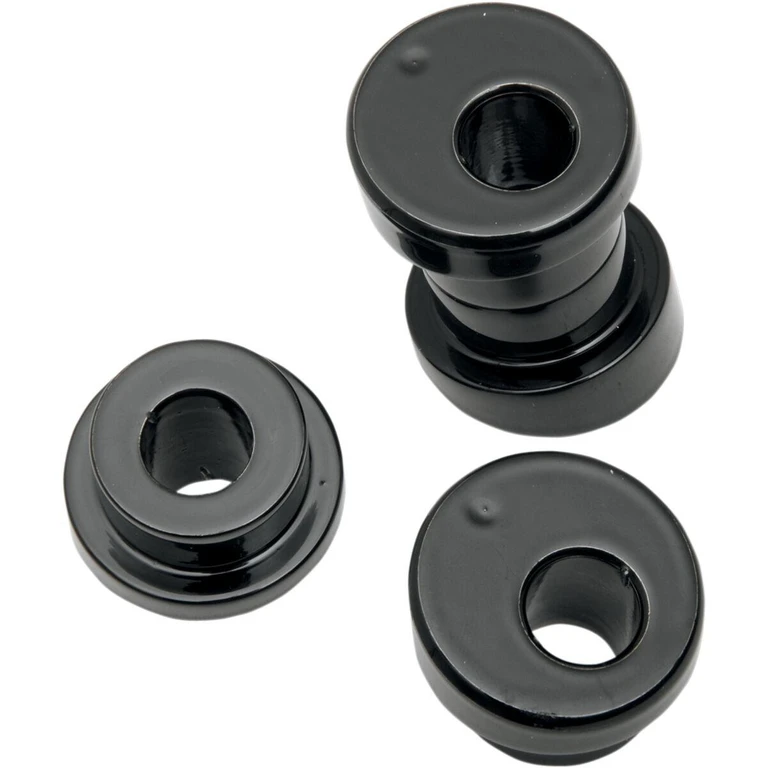 LA-7400-10B - LA Choppers Angled Handlebar Riser 5 Bushing Kit For Harley Davidson FLD 1690 2012-2013 - Black