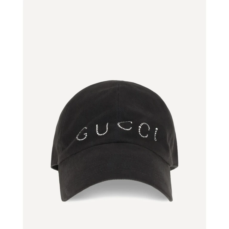 Rhinestone logo Baseball Cap Female S