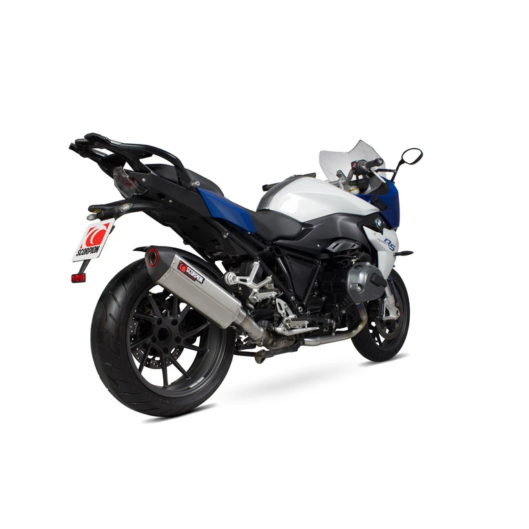RBM79SEO - Scorpion Serket Slip-On Stainless Steel Exhaust - BMW R1200 R / R1200 RS - 2015 - 2019