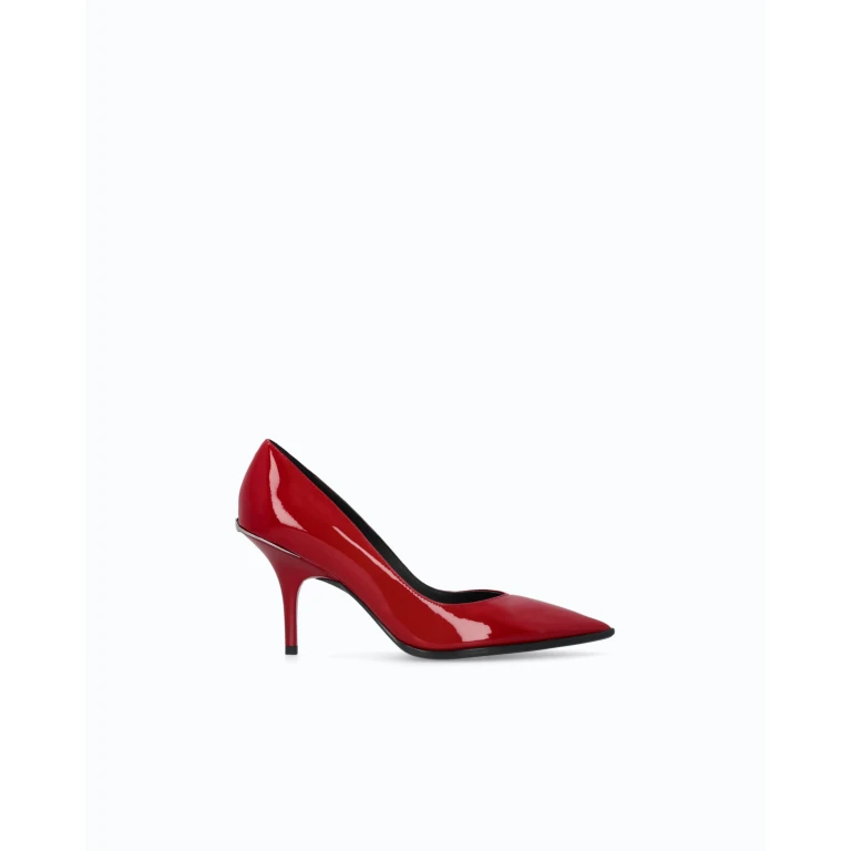 Lady Smooth Leather Court Shoes with Almond Toe and High Stiletto Heel (SD0611P001R30)