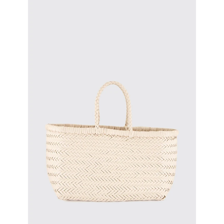 Triplo Salto Woven Leather Handbag with Double Handle (8811SAN)