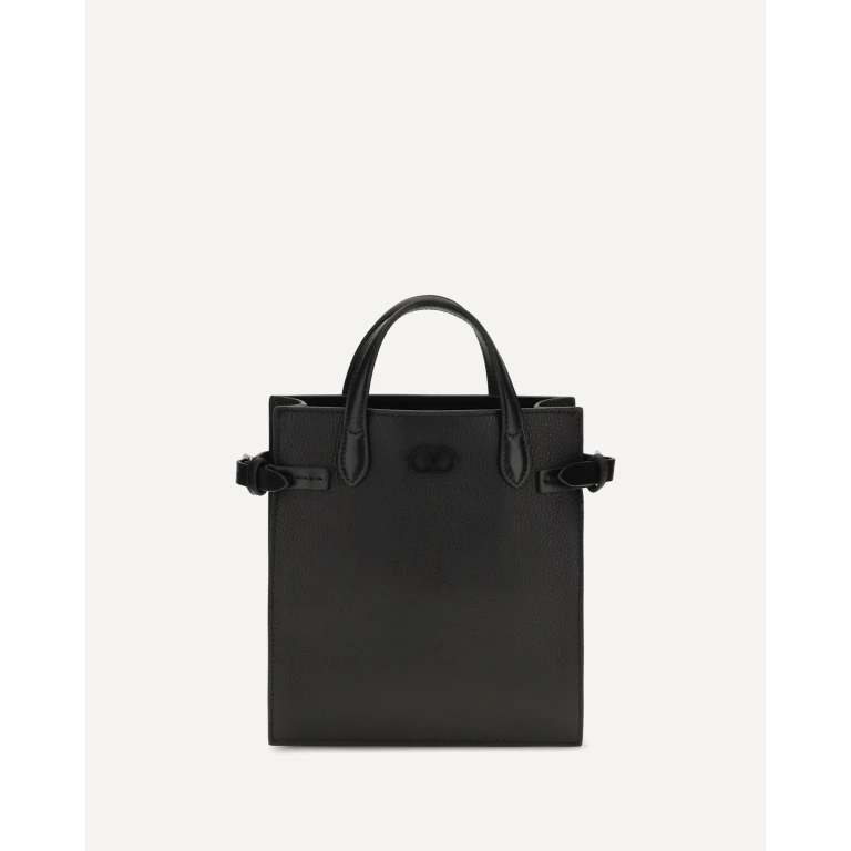 Small Antibes grainy leather Handbag Male UNI