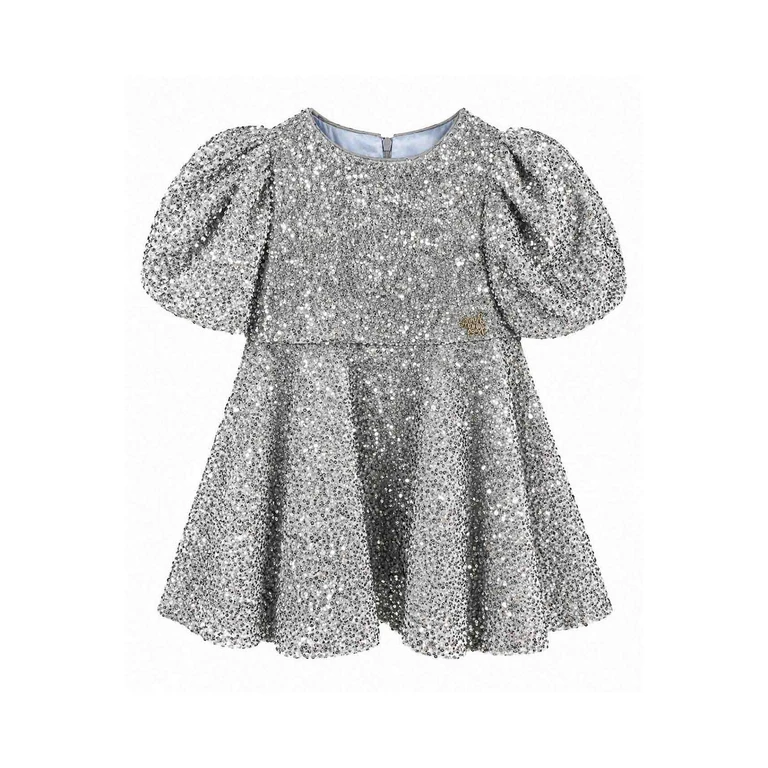 Vestido de lentejuelas - Gris