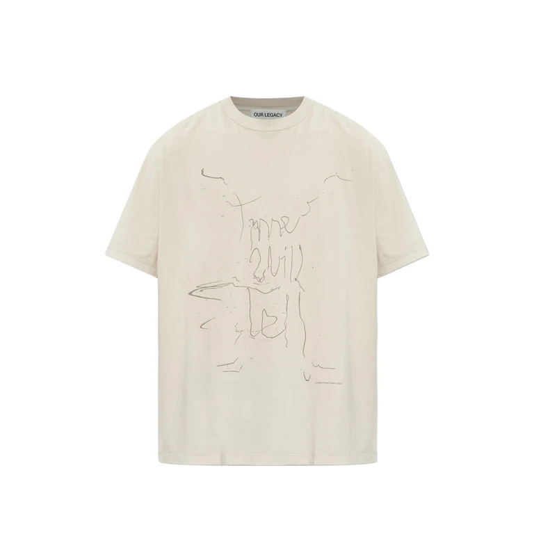 Our Legacy T-Shirt - Crème (M4266BEENDLESSWEDDINGPRINT)